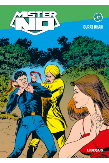 Mister No kolor 047: Surat Khan (Strip) - naslovnica
