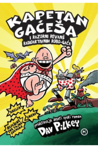 Kapetan Gaćeša i razorni revanš radioaktivnih robo-gača (Strip) - naslovnica