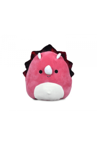 SQU: SQUishmallows 12cm W20 - Tristan - Crveni Triceratops - slika proizvoda