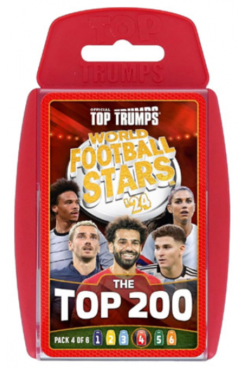 TOP TRUMPS – WORLD FOOTBALL STARS 200 PACK 4 - slika proizvoda