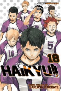 Haikyu!!, Vol. 18 (Manga) - naslovnica