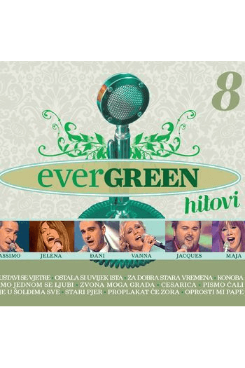 Razni izvođači - Evergreen hitovi 8 CD - omot