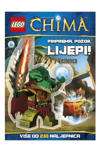 Lego Chima - Priprema, pozor, lijepi! (Slikovnica) - naslovnica