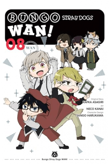 Bungo Stray Dogs: Wan!, Vol. 08 (Manga) - naslovnica