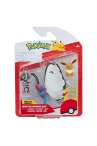 Pokemon Figurica "Battle Figure" 3Pk - Eevee, Pawniard, Butterfree W22 - slika proizvoda
