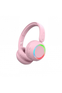 Lalarma bežične slušalice sa svjetlima - Roze