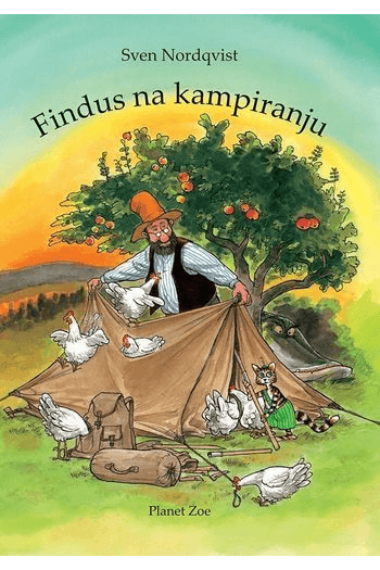 Pettson i Findus: Findus na kampiranju (Slikovnica) - naslovnica