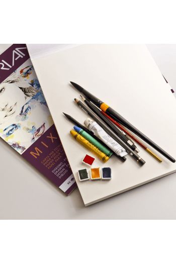 Blok Fabriano mixed media 21x29,7 250g 19100381 - slika proizvoda