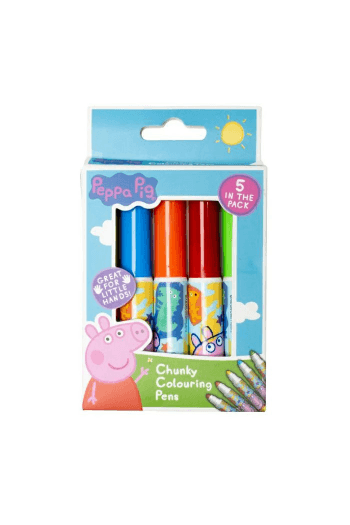 Blue Sky Peppa Pig Pen Set - Chunky Felt Tips - slika proizvoda
