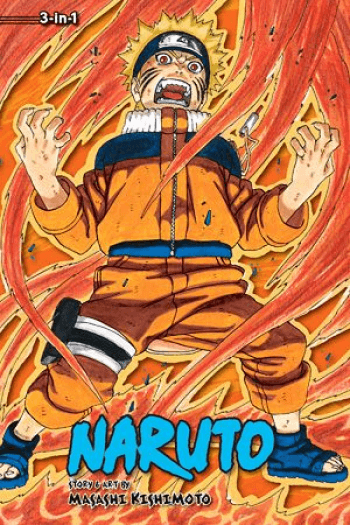 Naruto (3-in-1 Edition), Vol. 09 (Manga) - naslovnica