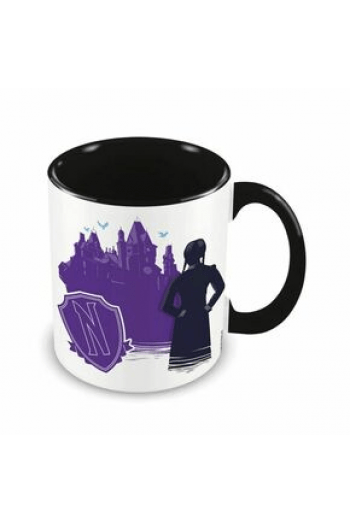 Pyramid Wednesday (Teenage Purgatory) Black Coloured Inner Mug - slika proizvoda