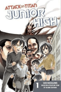 Attack on Titan: Junior High, Vol. 01 (Manga) - naslovnica