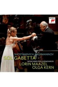 Sol Gabetta, Lorin Maazel - Shostakovich: Cello Concerto No. 1 / Rachmaninov: Sonata Cello And Piano CD - omot