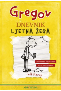 Gregov dnevnik #04: Ljetna žega - naslovnica