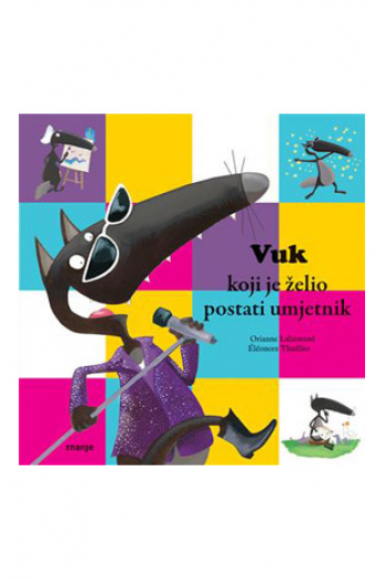 Vuk koji je želio postati umjetnik, 2025. - naslovnica