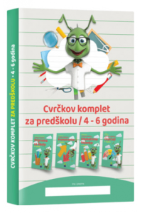Komplet za predškolu 4-6 NOVO