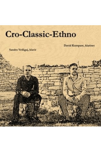 David Kumpare (klarinet) i Sandro Vešligaj (klavir) - Cro-Classic-Ethno 2 CD - omot