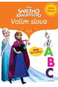 Snježno kraljevstvo - Frozen: Volim slova (Slikovnica) - naslovnica