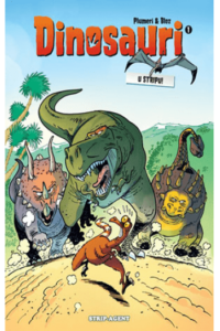 Dinosauri u stripu!  knjiga 1 - naslovnica