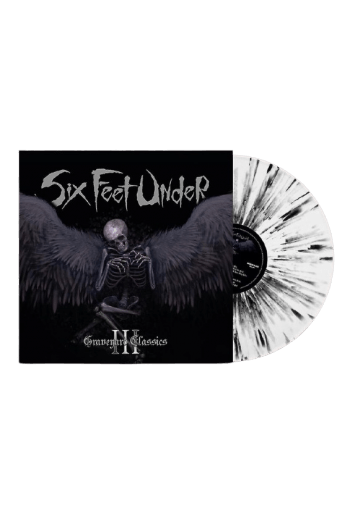 Six Feet Under - Graveyard Classics III (White, Black Splatter Vinyl) LP - omot