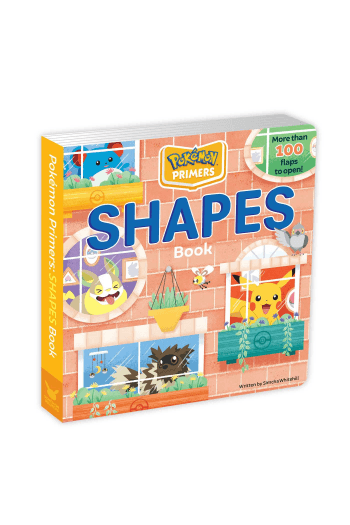 Pokemon Primers: Shapes Book (Slikovnica) - naslovnica