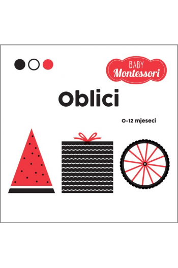 Montessori Baby: Oblici (Slikovnica) - naslovnica