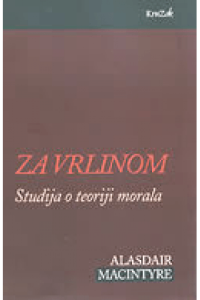Za vrlinom: Studija o teoriji morala - naslovnica