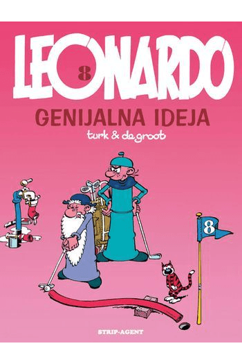 Leonardo 8: Genijalna ideja (Strip) - naslovnica