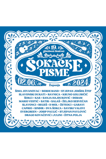 Razni izvođači - Šokačke pisme 2024. CD - omot