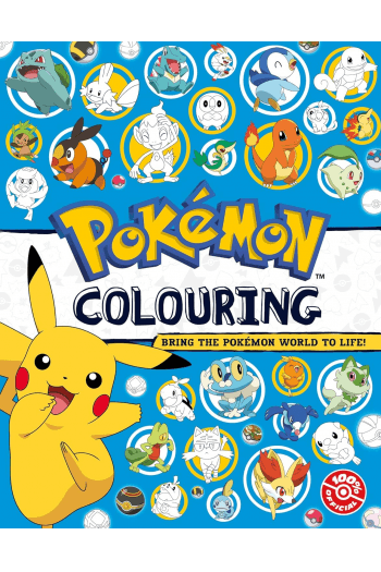 Pokemon Colouring: A new official Pokémon Colouring Book - perfect for fans of all ages! (Slikovnica) - naslovnica