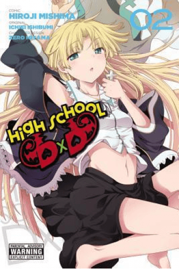 High School Dxd, Vol. 02 (Manga) - naslovnica