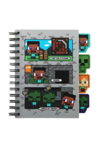 Paladone Minecraft Notebook With Dividers - slika proizvoda