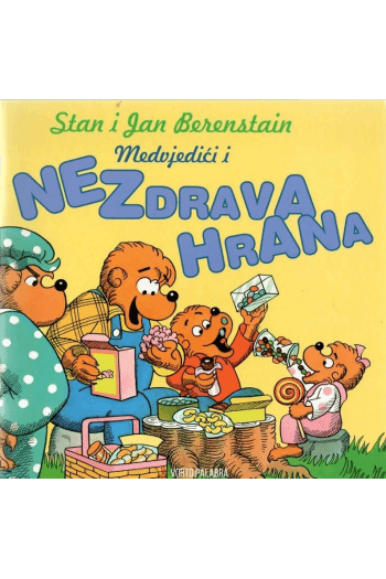 Medvjedići i nezdrava hrana (Slikovnica) - naslovnica