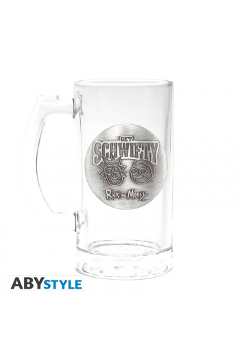 RICK AND MORTY - Tankard metal "Get Schwifty" - box - slika proizvoda
