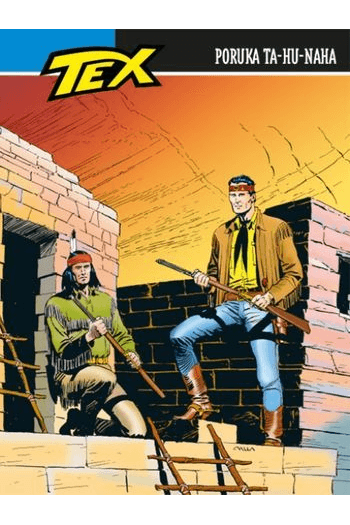 Tex Willer kolor biblioteka 23 - Poruka Ta-Hu-Naha (Strip) - naslovnica