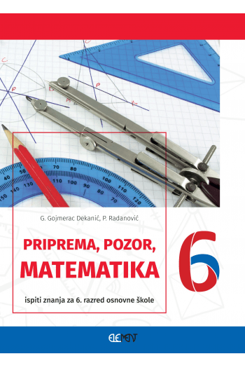 Priprema, pozor, matematika 6 - naslovnica