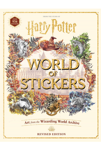 Harry Potter World Of Stickers - naslovnica