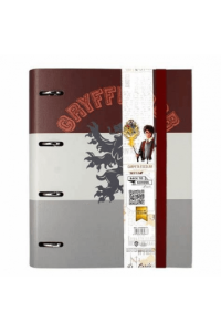 Mapa uložna 4 ringa s gumicom Harry Potter - Gryffindor