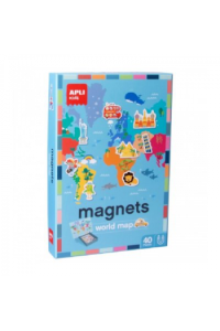 Igra Apli magnets karta svijeta 16494 - slika proizvoda