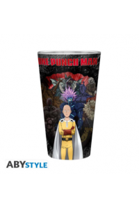 ONE PUNCH MAN - Large Glass - 400ml - One against all - - slika proizvoda