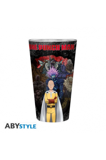 ONE PUNCH MAN - Large Glass - 400ml - One against all - - slika proizvoda