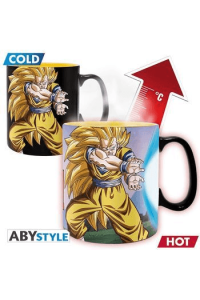 Dragon Ball - Mug Heat Change - 460 Ml - Dbz/Kamehameha- With Box