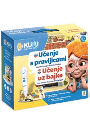 Interaktivna Kuku olovka s knjigom - Učenje uz bajke - naslovnica