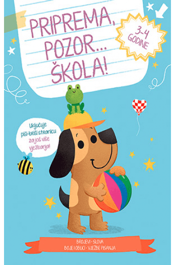 Priprema, pozor... Škola! 3-4 god. - naslovnica