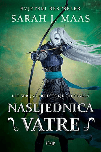 Nasljednica vatre (Prijestolje od stakla #03) - naslovnica