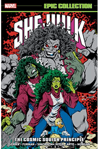 She-Hulk Epic Collection: The Cosmic Squish Principle (Strip) - naslovnica