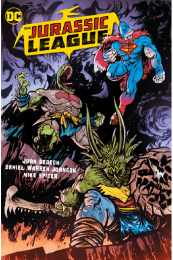 The Jurassic League (Strip) - naslovnica
