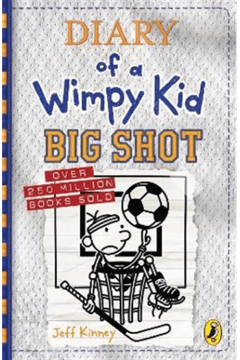 Diary of a Wimpy Kid #16: Big Shot - naslovnica