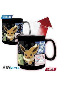 Pokemon - Mug Heat Change - 460 ml - Eevee - Cardboard Box - slika proizvoda