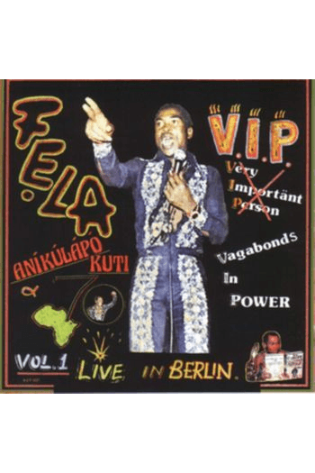 Kuti Fela - V.I.P. LP - omot